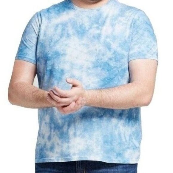 New Mossimo Supply Co. Men's T-shirt - Short Sleeve, Good Day Blue, 2XB - Picture 1 of 6
